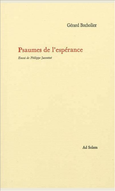 LES PSAUMES DE L'ESPERANCE