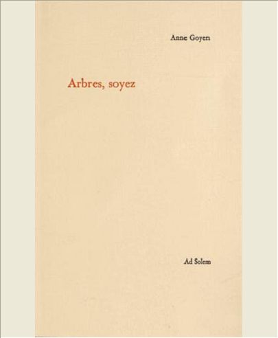 ARBRES, SOYEZ