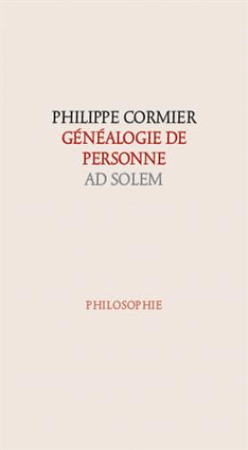 GENEALOGIE DE PERSONNE